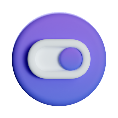 Toggle On  3D Icon