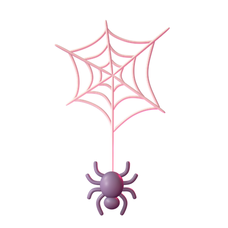 Toile d'araignée  3D Icon