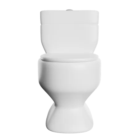 Toilet WC Room Bath 3D Icon