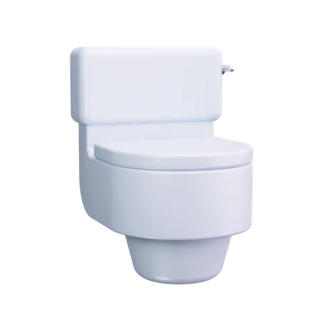 Toilet  3D Icon
