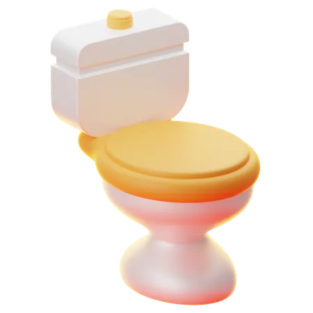 화장실  3D Icon
