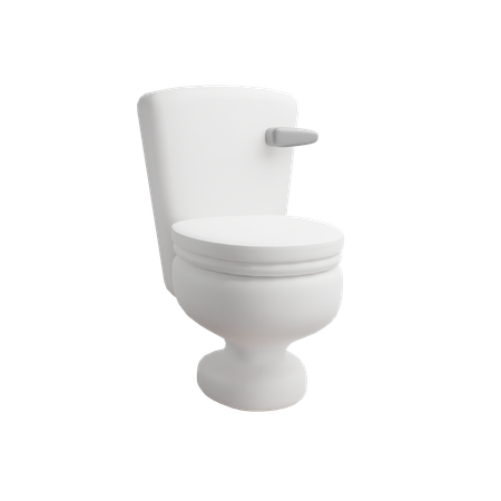Toilet  3D Icon