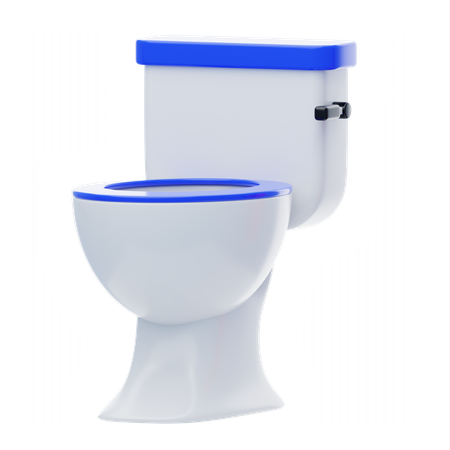 Toilet  3D Icon