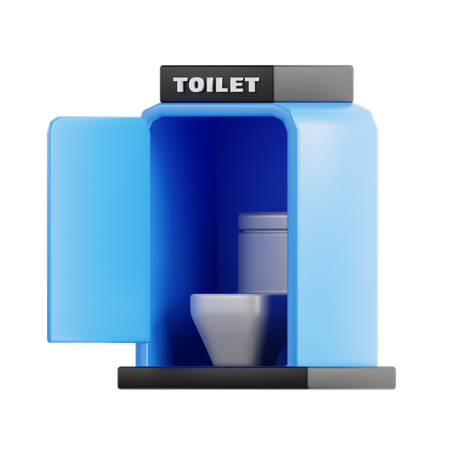 Toilet  3D Icon