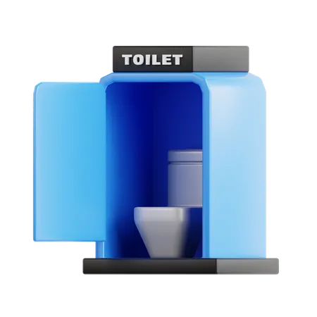 Toilet  3D Icon