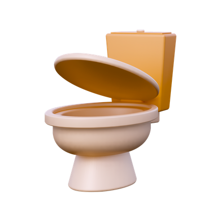 Toilet  3D Icon