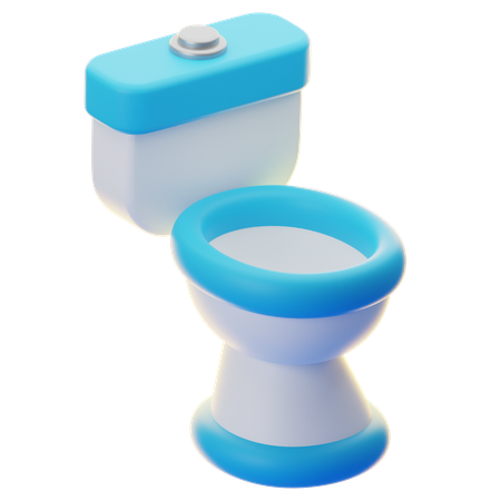 Toilet  3D Icon