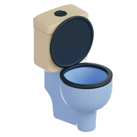 Toilet  3D Icon