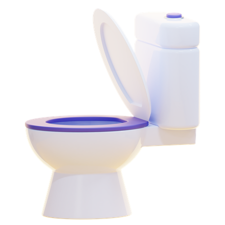 Toilet  3D Icon
