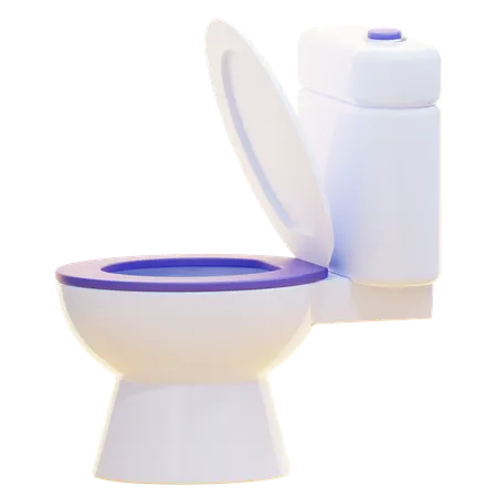 Toilet  3D Icon