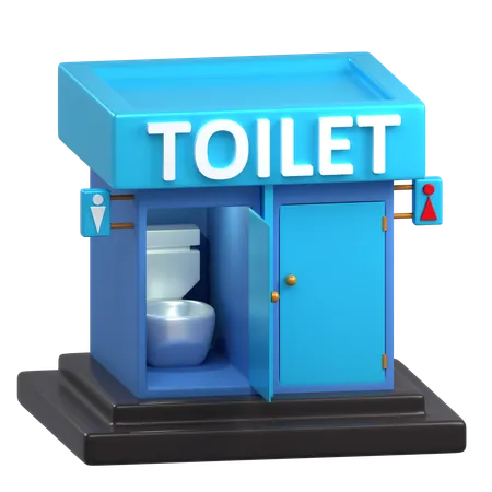 Toilet  3D Icon