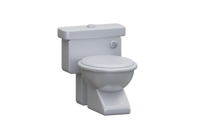 Toilet  3D Icon