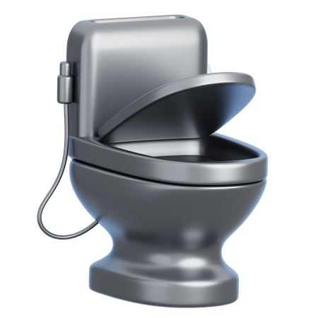 Toilet  3D Icon
