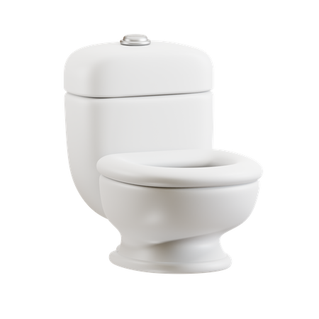 Toilet  3D Icon