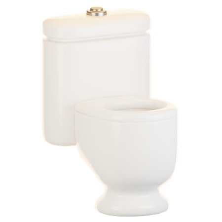 Toilet  3D Icon