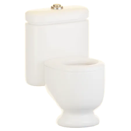 Toilet  3D Icon