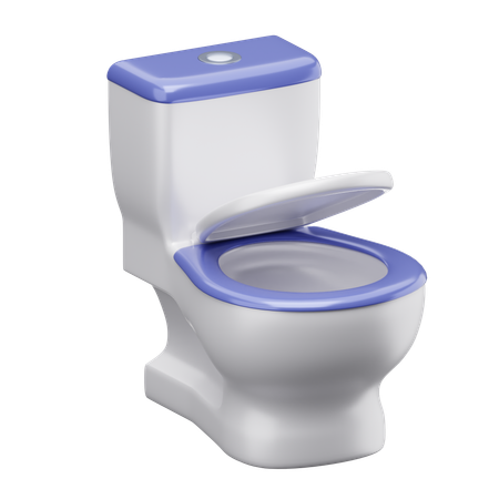 Toilet  3D Icon