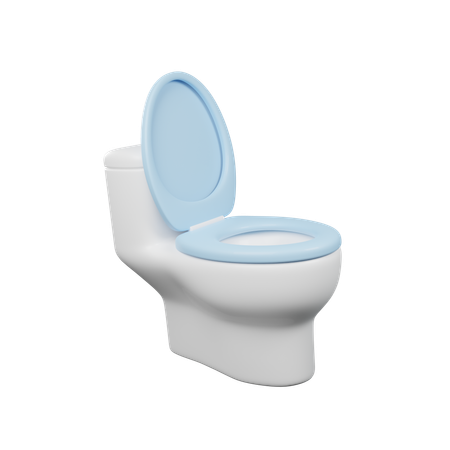 Toilet  3D Icon