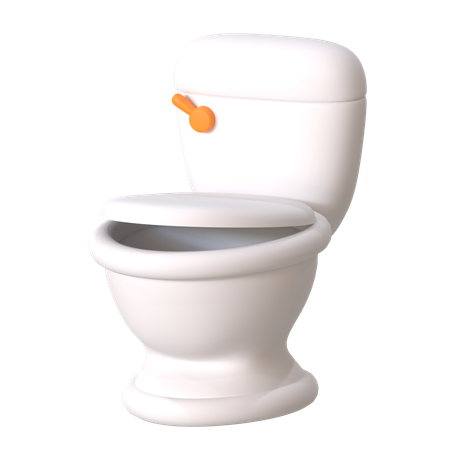 Toilet  3D Icon