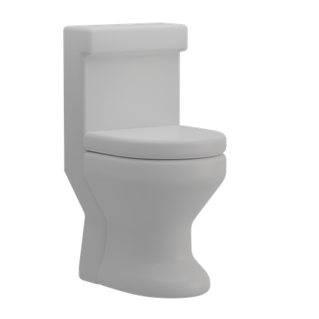 Toilet  3D Icon