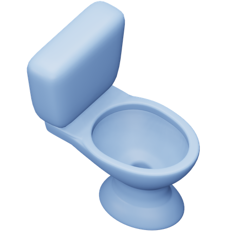 Toilet  3D Icon