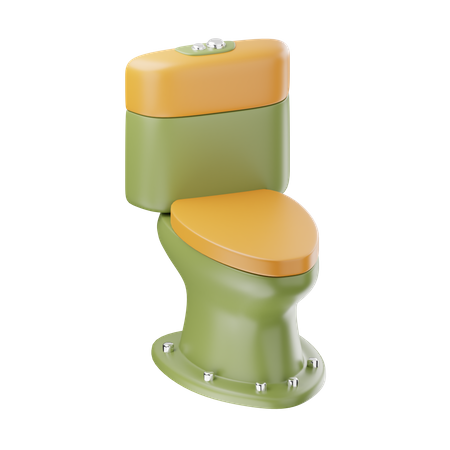 Toilet  3D Icon