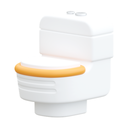 Toilet  3D Icon