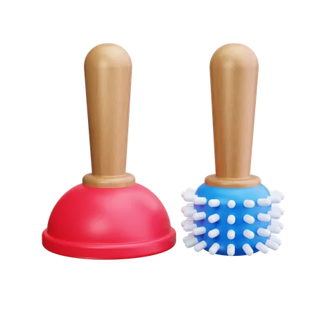 Toilet Brush  3D Icon