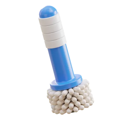 Toilet Brush  3D Icon