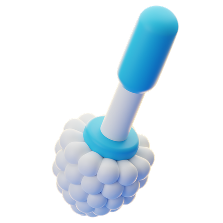 Toilet Brush  3D Icon