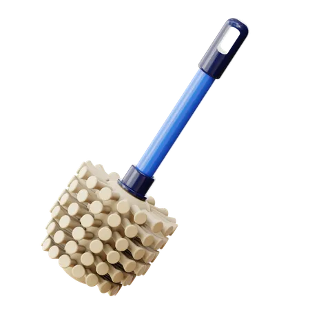 Toilet Brush  3D Icon