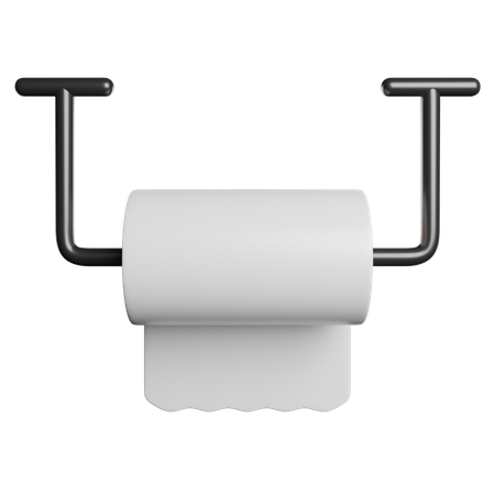 Toilet Paper  3D Icon