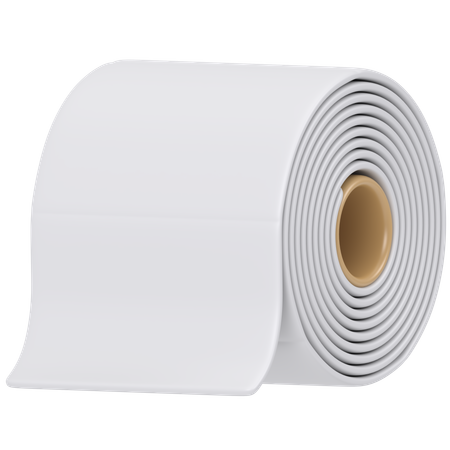Toilet Paper  3D Icon