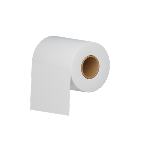 Toilet Paper  3D Icon