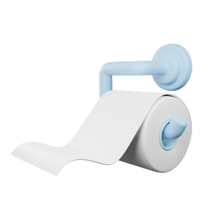 Toilet Paper  3D Icon