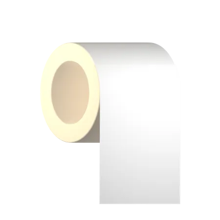 Toilet Paper  3D Icon