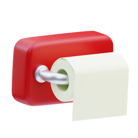 Toilet Paper  3D Icon