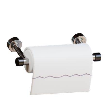 Toilet Paper  3D Icon