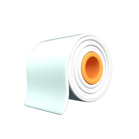 Toilet Paper  3D Icon