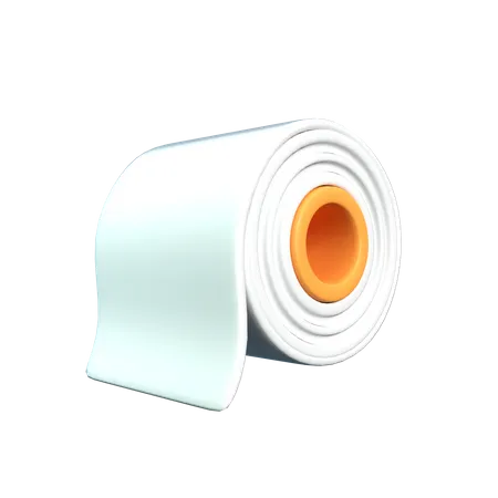 Toilet Paper  3D Icon