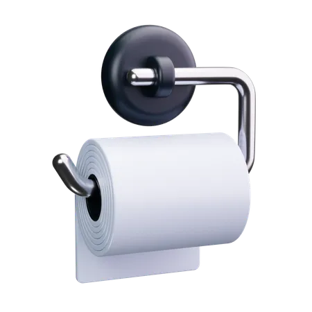 Toilet Paper  3D Icon