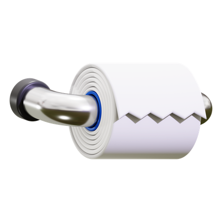 Toilet paper  3D Icon