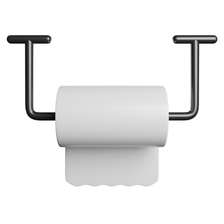 Toilet Paper  3D Icon