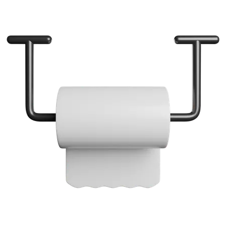 Toilet Paper  3D Icon