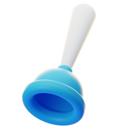 Toilet Plunger  3D Icon