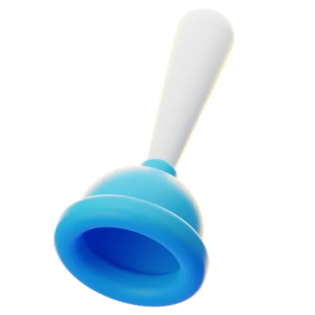 Toilet Plunger  3D Icon