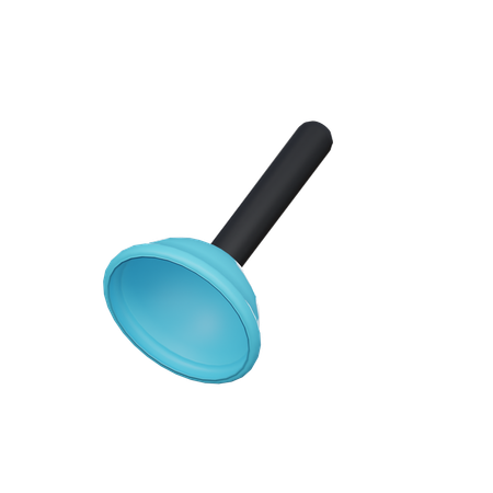 Toilet Suction Stick  3D Icon