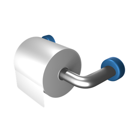 화장지  3D Icon