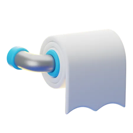 Toilet Tissue  3D Icon