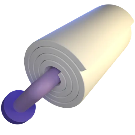 Toilet Tissue  3D Icon